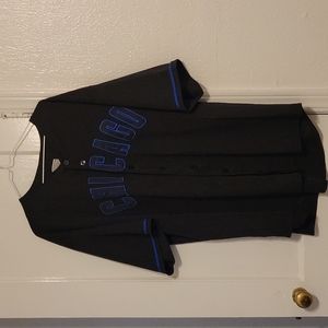 Chicago Cubs black jersey 3X